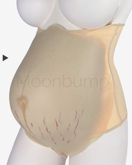 M4 'beige' colour silicone fake pregnant belly M4 colour silicone fake pregnant belly