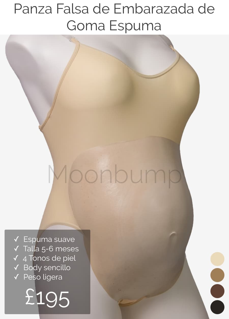 Panza de Embarazada de Gomaespuma